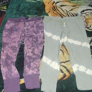 2 torrid tie dye Sleep leggings Torrid Size 0(12)